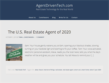 Tablet Screenshot of agentdriventech.com